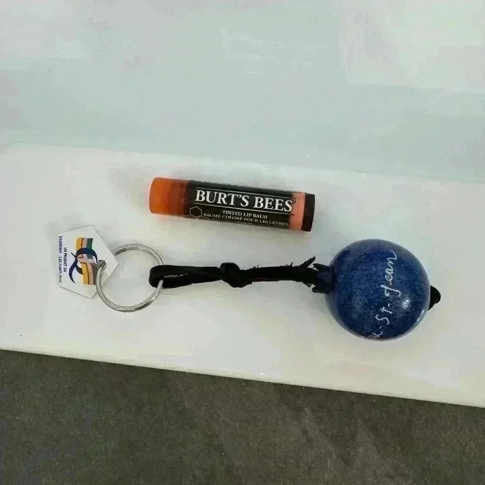 Hudson Bay Vintage Lac St Jean authentic blueberry keychain